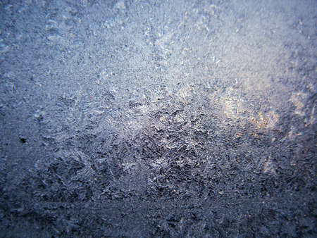 This is snow frosty pattern on winter window
