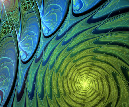 Computer generated background of abstract fractal shapes