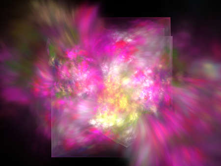 Computer generated background of abstract fractal shapes