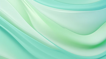 abstract background green white design young mint soap cyan high octane product, generative aiの素材