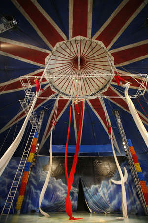 trapeze show in brazilian circusのeditorial素材