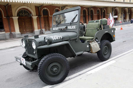 willys second world war jeepのeditorial素材