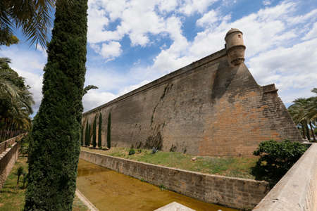 Es Baluard Fortress in Palma de Mallorca, Spainのeditorial素材