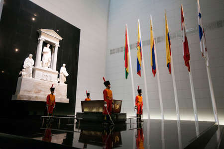 pantheon simon bolivar, caracas, venezuelaのeditorial素材