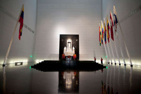 pantheon simon bolivar, caracas, venezuelaのeditorial素材