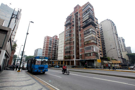 view in downtown, caracas, venezuelaのeditorial素材