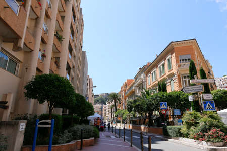 view of principality of monte carlo in monacoのeditorial素材