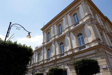 View of the old palace in pompeiiのeditorial素材