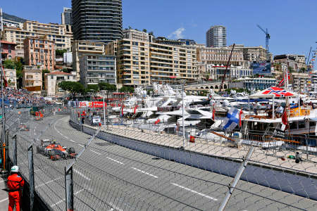 MONTE CARLO, MONACO, EUROPE - MAY 23, 2014 - view of monte carlo in formule 3 raceのeditorial素材