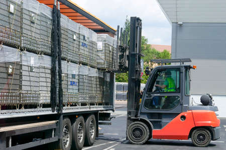 Pilsen, Czech Republic - june 01, 2017 -  worker in Pilsner Urquell Brewery, Pilsen town is known as the birthplace of the Pilsener beer styleのeditorial素材
