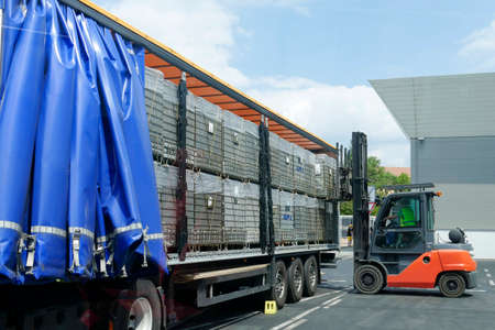 Pilsen, Czech Republic - june 01, 2017 -  worker in Pilsner Urquell Brewery, Pilsen town is known as the birthplace of the Pilsener beer styleのeditorial素材