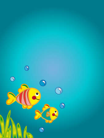 seascape cartoonの写真素材