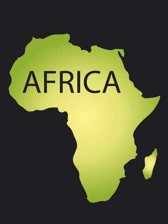 africa mapの写真素材