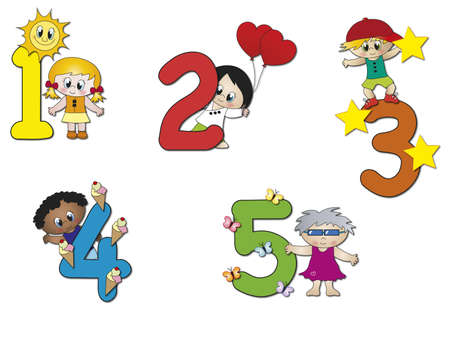 numbersの写真素材