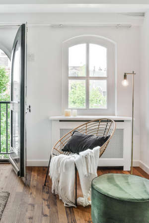 Living room of house in elegant designの写真素材