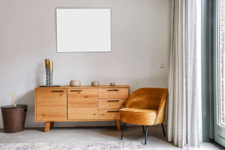 Beautiful interior design of room in a luxury houseの写真素材