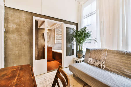 Luxury interior design of a modern house