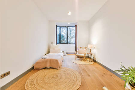 Luxury interior design of a modern houseの写真素材