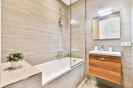 Luxury interior design of a modern house