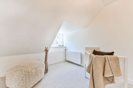 Interior of a spacious room in a luxury houseの写真素材