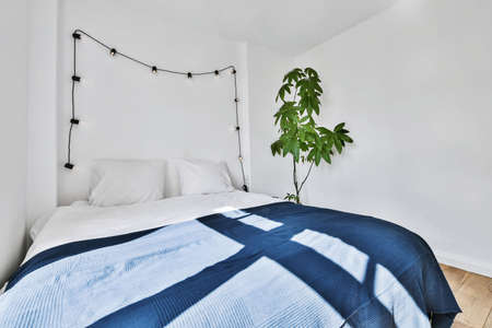 Luxury bedroom of house in beautiful design