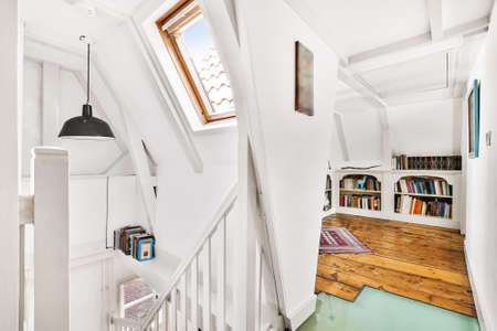 Interior of a room in a luxury houseの写真素材