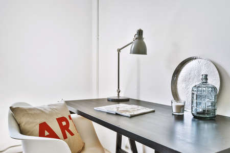 Bright interior design of a luxury house