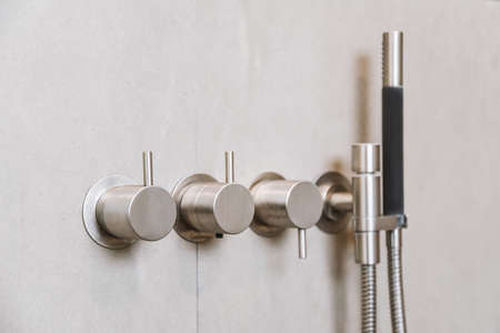 Interior design of beautiful and elegant bathroom