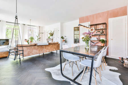 Luxury and beautiful dining room interior design