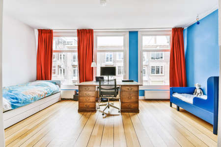 Luxury interior design of a modern houseの写真素材