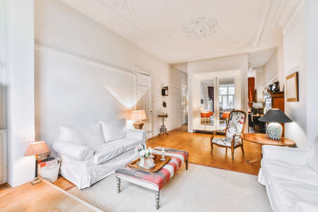 Luxury and beautiful living room interior design