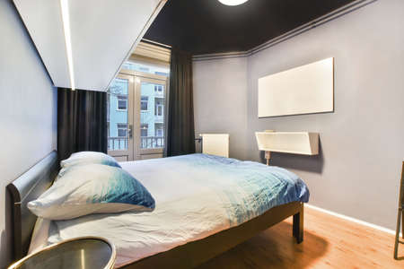 Luxury bedroom of house in beautiful design