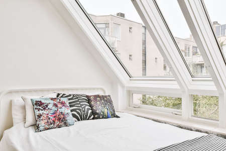 Luxury bedroom of house in beautiful design