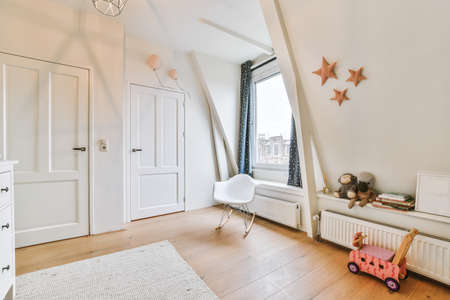 Luxury interior design of a modern houseの写真素材