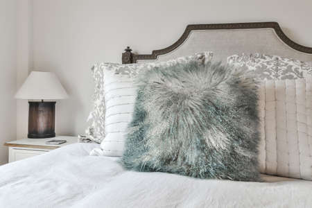 Luxury bedroom of house in beautiful design