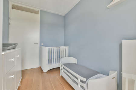 Bright interior design of a luxury houseの写真素材