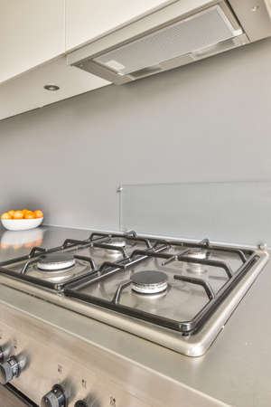 Interior of a beautiful kitchen of an elite house