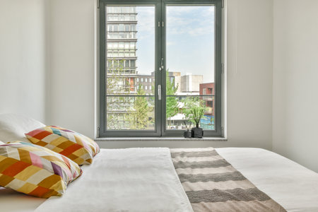 Luxury bedroom of house in beautiful designの写真素材