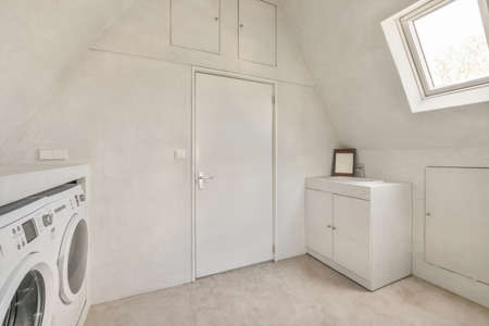 Bright interior design of a luxury houseの写真素材