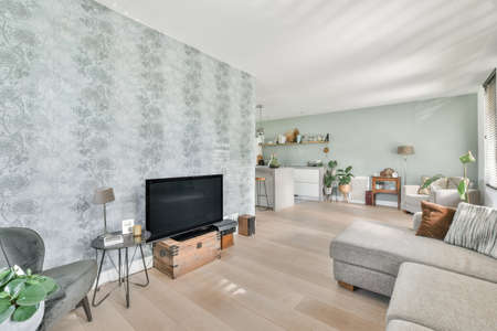 Luxury and beautiful living room interior design