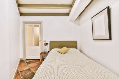 Luxury bedroom of house in beautiful design