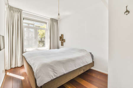 Luxury bedroom of house in beautiful design