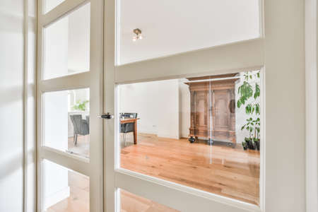 Bright interior design of a luxury house