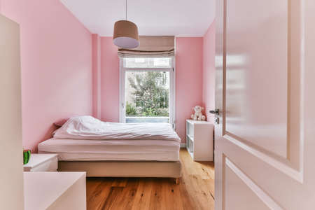 Luxury bedroom of house in beautiful design