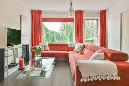Luxury and beautiful living room interior design