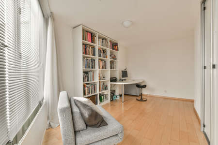 Bright interior design of a luxury house
