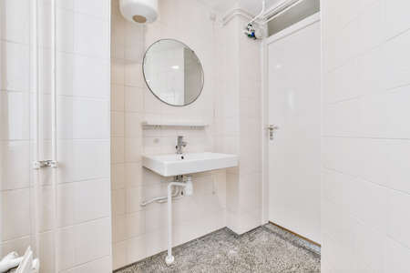 Interior design of beautiful and elegant bathroomの写真素材