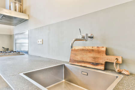 Beautiful and spacious kitchen in an elegant home