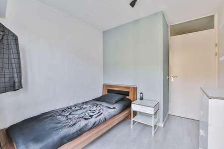 Bright interior design of a luxury houseの写真素材