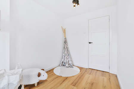 A cozy and bright room in a luxury house